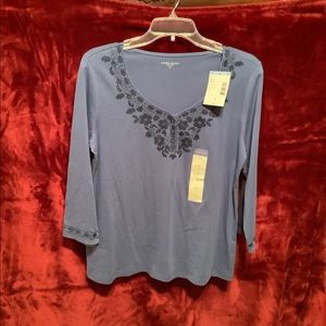 Women’s new Laura Scott long sleeve shirt